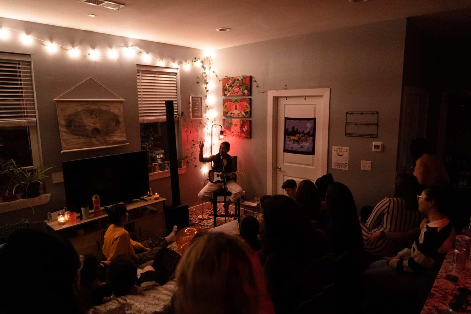 An intimate setting for live music