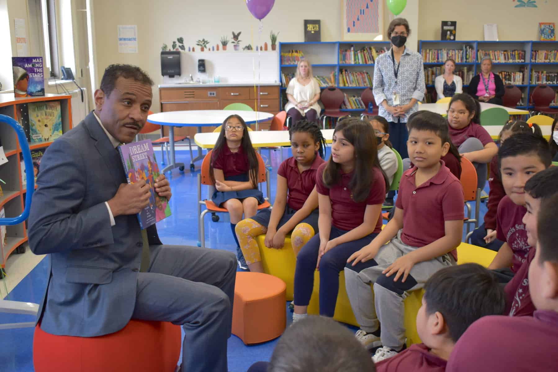 Renovated library opens at Key School