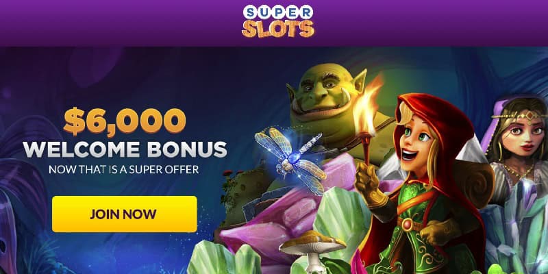 superslots casino bonus 6000